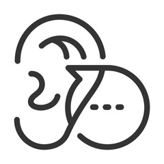 Pixel perfect, editable stroke, up scalable, line, vector bloop icon.