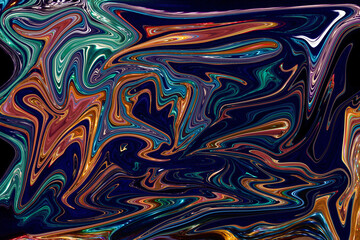 Abstract Liquify Liquid Liquified Background striped art Colorful Effect Unique Multicolor aesthetics of Swiss design seamless pattern psychedelic stripes and lines