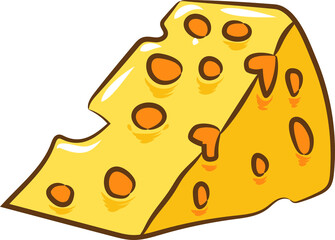 Cheese png graphic clipart design