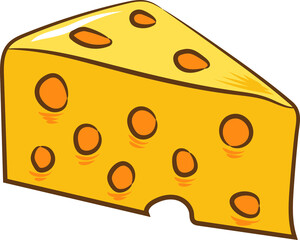 Cheese png graphic clipart design