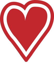 Heart png graphic clipart design