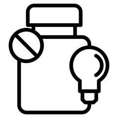 tips with pill bottle line 