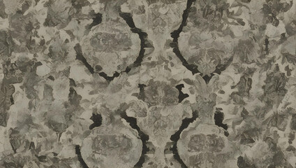 アンティーク生地の背景　ビンテージ　壁紙