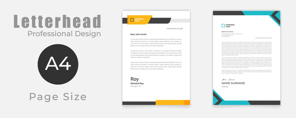 Template business documents collection. Work documents mockup with shadow