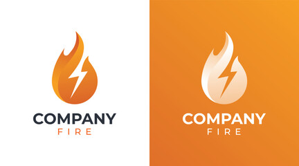 fire power logo design, energy related business