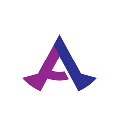 Letter a logo images