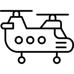 Helicopter Icon