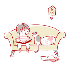 Cat & Me ~sofa~