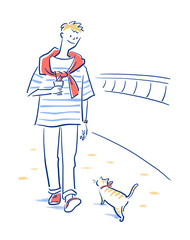 Cat & Me ~promenade~