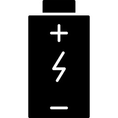 Obraz premium Battery Charged Icon