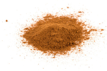 cinnamon powder closeup