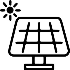 solar cell icon
