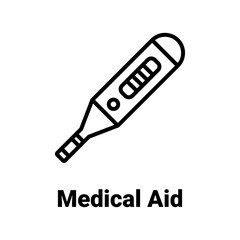 Medical aid Vector Icon

