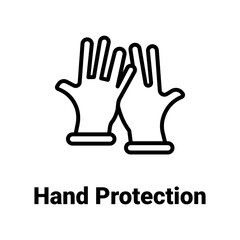 Cpr gloves Vector Icon