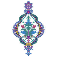 Luxury ornamental colorful mandala design background pattern