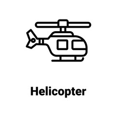 Aircraft Vector Icon

