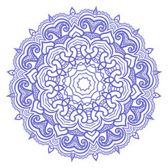 Luxury ornamental colorful Mandala design background pattern