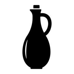 Olive oil icon. Extra virgin oil symbol illustration.