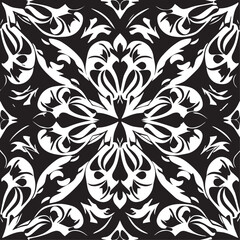 Create a luxurious banner with a royal calligraphic frame and elegant swirls, featuring a black and white silhouette image. The ornamental pattern adds a touch of vintage charm to the overall design