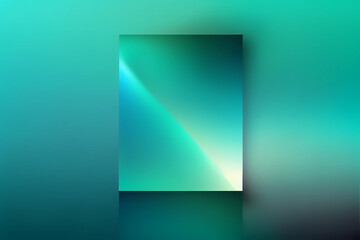 abstract green background with gentle gradient. Generative AI