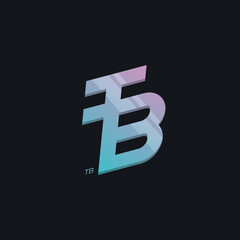 TB or HP Letter Logo