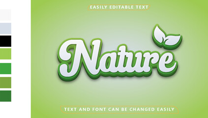 3d Text Vector Text Effect template Suitable for typeface needs.
