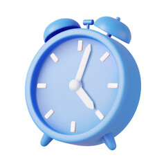 Plakat 3d alarm clock