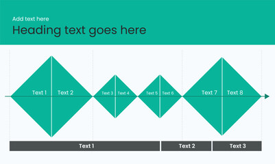 presentation slide representing overview schedule, company agenda. Editable template of presentation slide, sprint planning, day planning.