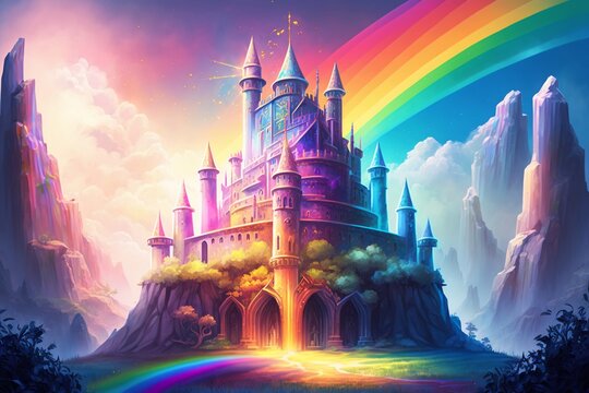 Castle And Rainbow Images – Browse 21,807 Stock Photos, Vectors, and ...