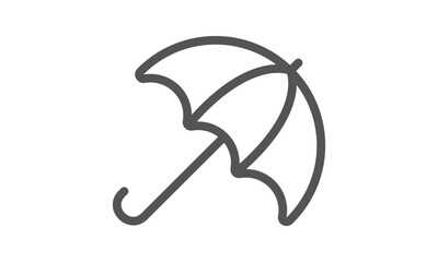 umbrella logo vector template