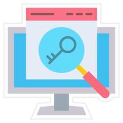 Keywords Sticker Icon