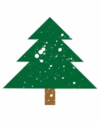 christmas tree illustration