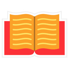 Book Sticker Icon