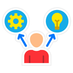 Skills Sticker Icon