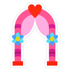 Arch Sticker Icon