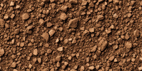 soil ground seamless texture, pattern background (created with Generative AI)