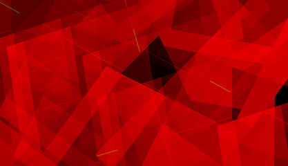 Abstract red background. Red dynamic shape background 