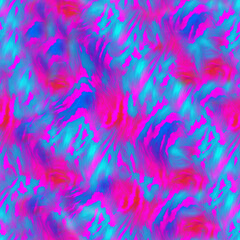Animal print, Zebra texture background with fur texture in pink and blue colors