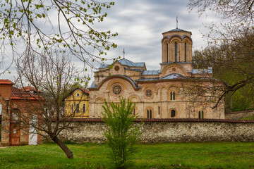 Ljubostinja monastery. Ljubostinja is a Serb Orthodox monastery near Trstenik, Serbia. It was founded by Prince Lazar Hrebeljanovic in 1388, just before the Battle of Kosovo