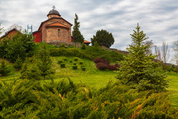 Fototapeta na wymiar Zica Orthodox Monastery, Zica, Serbia, Europe