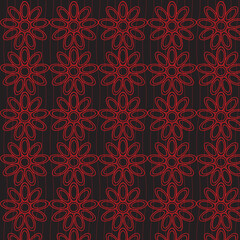Creative black and red pattern background design