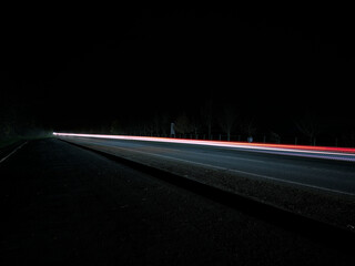 Car Light Trails