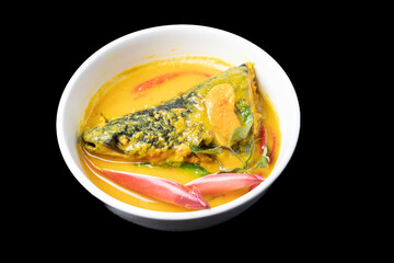 Lunch menu Malaysia people called Ikan Patin Tempoyak