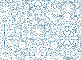 Vector seamless pattern tile