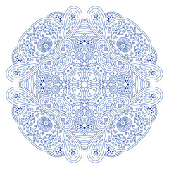 Creative luxury colorful decorative Mandala design background