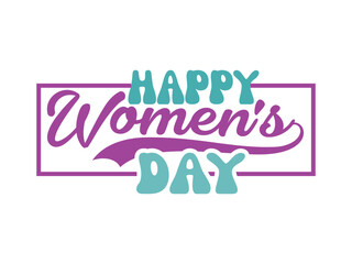 Fototapeta premium Women's Day SVG Design 