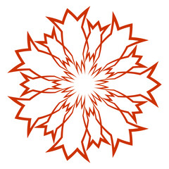 Creative luxury colorful decorative Mandala design background