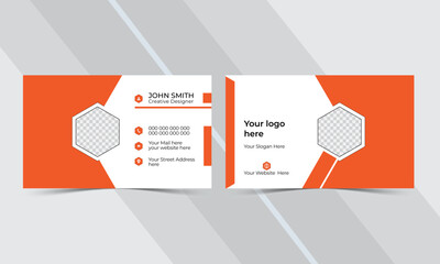 Abstract Business Card Layout