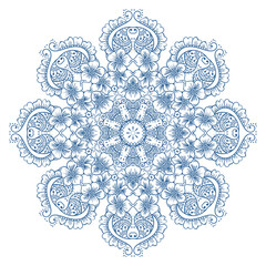 Creative luxury colorful decorative Mandala design background