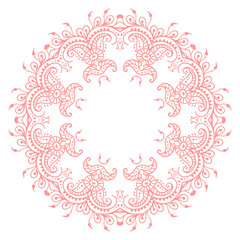 Creative luxury colorful decorative Mandala design background